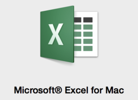 Excel for MAC
